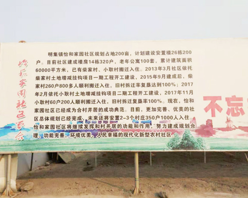 山東濱州鄒平市明集鎮怡和家園